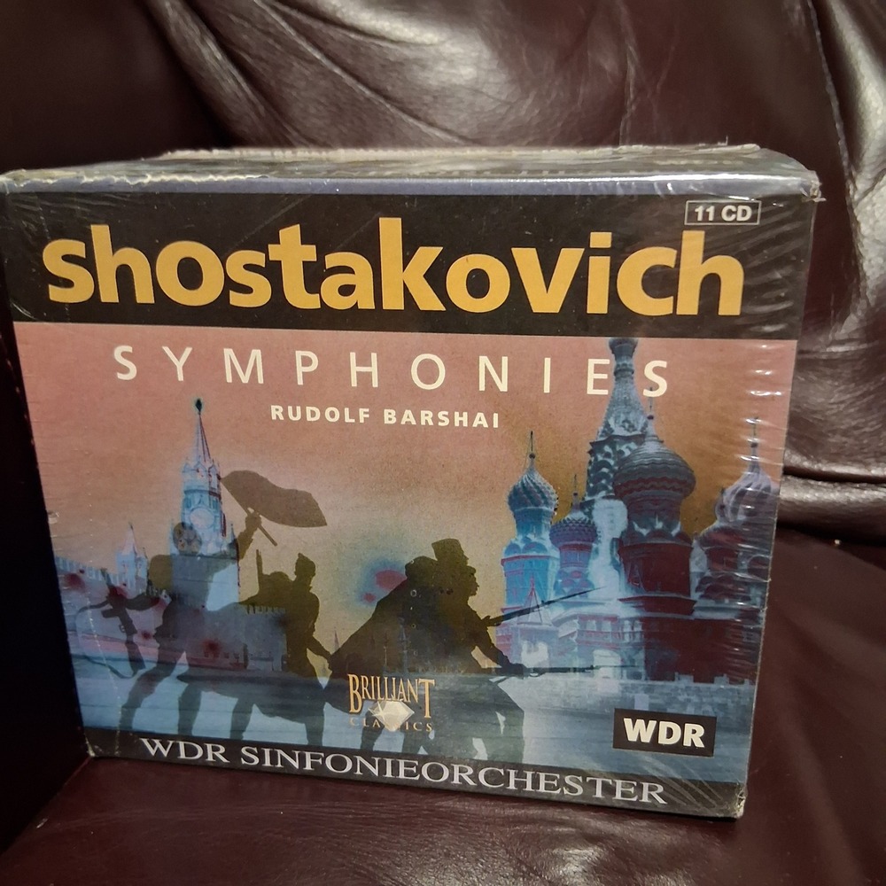 Shostakovich Symphonies 1-15 Rudolf Barshai WDR 11 CD Box Set New Sealed
